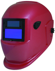 #41260 - Solar Powered Welding Helmet - Red - Replacement Lens: 3.85" x 1.70" Part # 41261 - First Tool & Supply