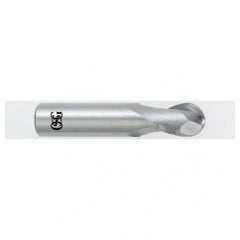 5/8" Dia. - 3" OAL - CBD - Ball End - 2 FL - First Tool & Supply