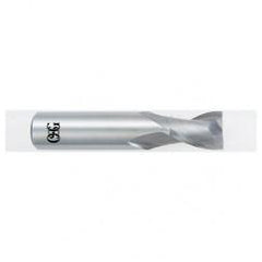 7/16 Dia. x 2-1/2 Overall Length 2-Flute Square End Solid Carbide SE End Mill-Round Shank-Center Cutting-Uncoated - First Tool & Supply