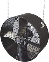 TPI - 42" Blade, Direct Drive, 1/2 hp, 9,000 CFM, Suspension Blower Fan - 7.9 Amps, 120 Volts, 1 Speed, Single Phase - First Tool & Supply