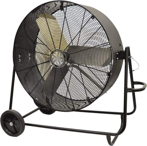 TPI - 42" Blade, Direct Drive, 1/2 hp, 9,000 CFM, Floor Style Blower Fan - 6 Amps, 120 Volts, 1 Speed, Single Phase - First Tool & Supply