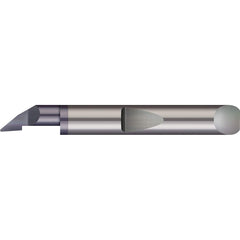 Micro 100 - 0.12" Min Bore Diam, 1/4" Max Bore Depth, 0.008" Radius Profiling Tool - Exact Industrial Supply