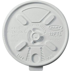 DART - Foam Lids for 10-14 oz Foam Cups - White - First Tool & Supply