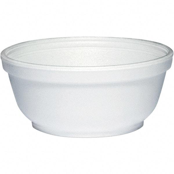 DART - Foam Dinnerware, Bowl, 8 oz - White - First Tool & Supply