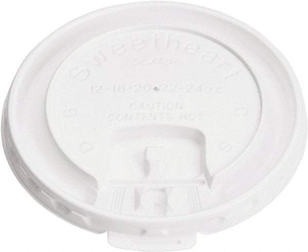 Solo - Cup Lids for 10 oz Cups - White - First Tool & Supply