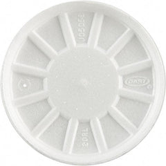 DART - Foam Lids, Fits 6-32 oz Cups - White - First Tool & Supply