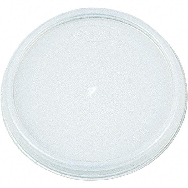 DART - Plastic Lids, Fits 12 - 24 oz Foam Cups - Translucent - First Tool & Supply