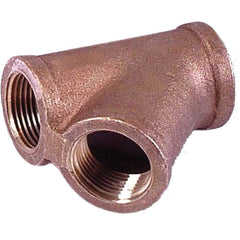 Merit Brass - Brass & Chrome Pipe Fittings Type: 45 Degree Y-Branch Fitting Size: 1/4 - First Tool & Supply