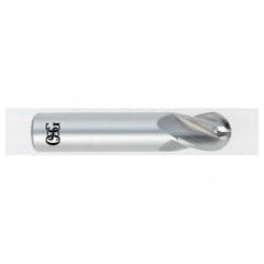 1/2" Dia. - 2-1/2" OAL - CBD - Ball End - 4 FL - First Tool & Supply