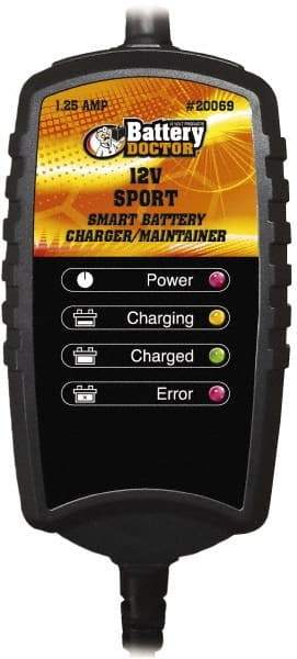 Battery Doctor - 12 Volt Automatic Charger/Maintainer - 1.25 Amps - First Tool & Supply