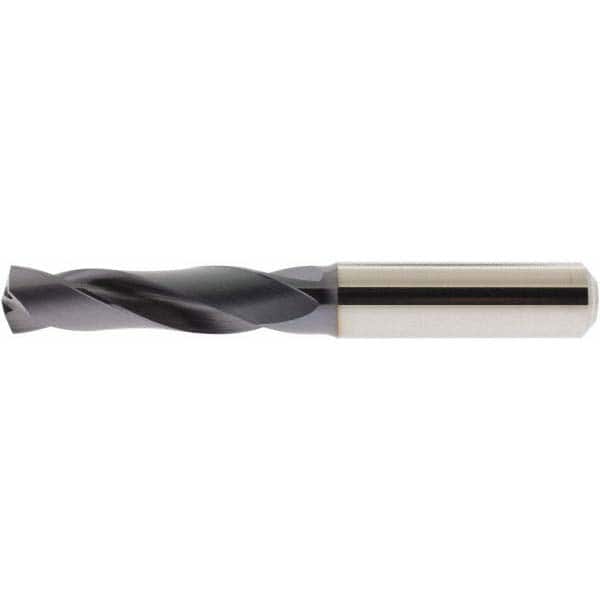 Accupro - 5/32" 140° Spiral Flute Solid Carbide Screw Machine Drill Bit - First Tool & Supply