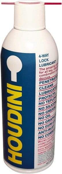 Made in USA - 11 oz Aerosol Can Automotive Lock Lubricant - Proprietary Formula - First Tool & Supply