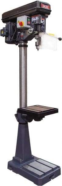 Dake - 18" Swing, Frequency Drill Press - Variable Speed, 2 hp, Single Phase - First Tool & Supply