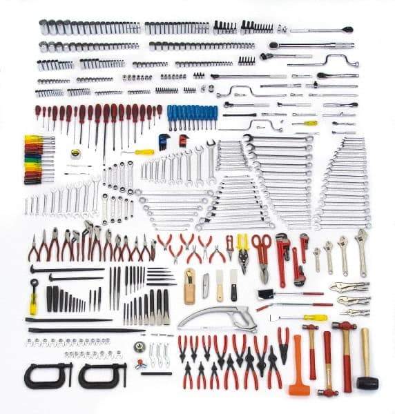 Proto - 613 Piece Master Tool Set - Comes in Plastic Holder - First Tool & Supply