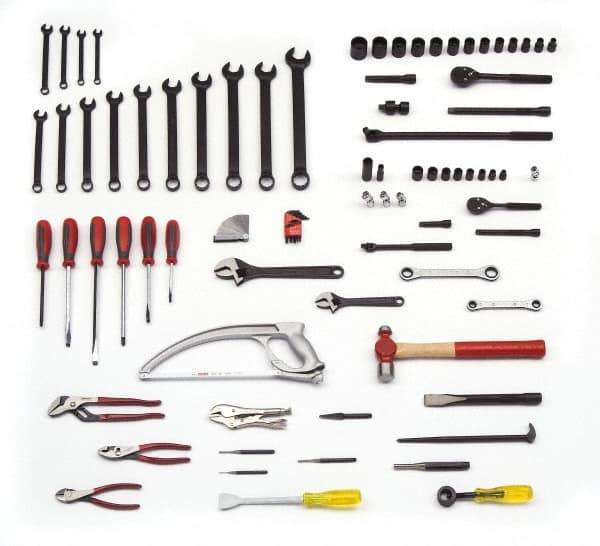 Proto - 89 Piece Railroad Tool Set - Tools Only - First Tool & Supply