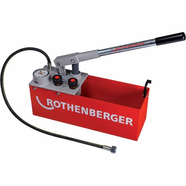 Rothenberger - Pressure, Cooling & Fuel System Test Kits Type: Pressure Pump Applications: Water Lines; Leak Testing; Compression Testing - First Tool & Supply