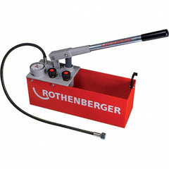 Rothenberger - Pressure, Cooling & Fuel System Test Kits Type: Pressure Pump Applications: Water Lines; Leak Testing; Compression Testing - First Tool & Supply