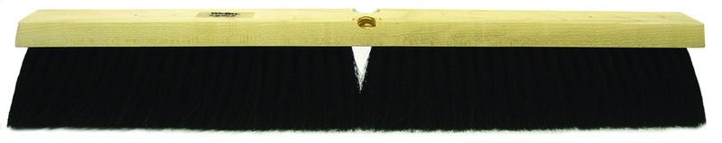 24" Black Tampico Coarse Sweeping - Broom Without Handle - First Tool & Supply