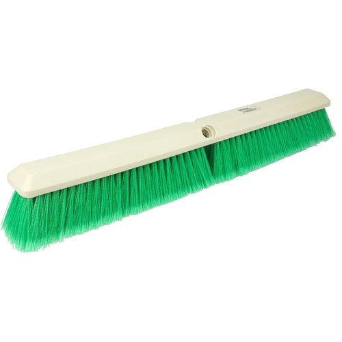 18″ - Green Fine Perma Sweep Broom Without Handle - First Tool & Supply