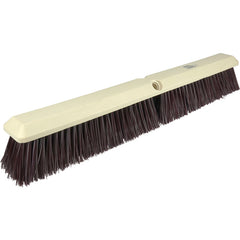 24″ - Maroon Heavy Perma Sweep Broom Without Handle - First Tool & Supply