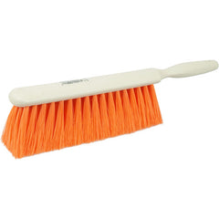 9″ - Orange Synthetic Counter Dusters / Oil / Water Resistant Industrial Hand Brush - First Tool & Supply