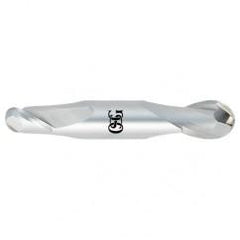 3/8" Dia. - 2-1/2" OAL - Bright CBD - Double - Ball Nose SE EM - 2 FL - First Tool & Supply