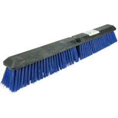 24″ Green Works Sweep, Medium Blue Fill with Foam Block - First Tool & Supply