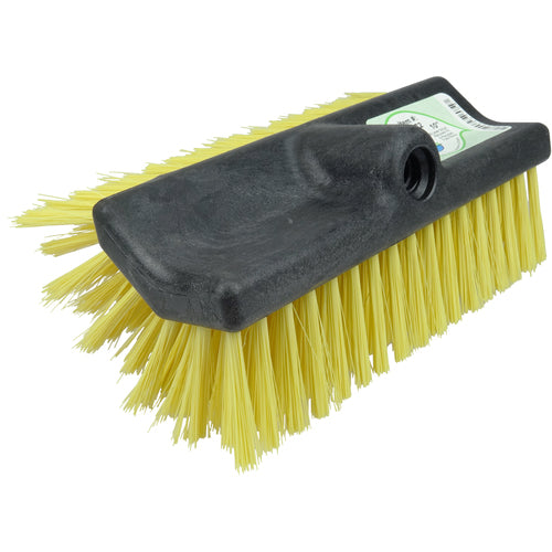 10″ - Bi-Level Scrub Brush, Recycled PET Fill - First Tool & Supply