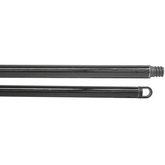 48″ Metal Handle, Threaded, 3/4″ Diameter, Black - First Tool & Supply