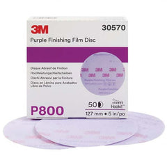 3M - Hook & Loop Discs Abrasive Type: Film Disc Disc Diameter (Inch): 5 - First Tool & Supply