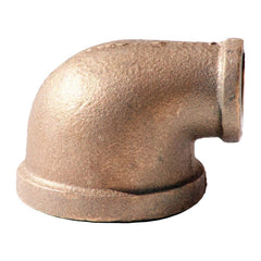 Merit Brass - Brass & Chrome Pipe Fittings Type: Reducing Elbow Fitting Size: 1-1/2 x 3/4 - First Tool & Supply