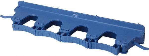 Vikan - 22 Lb Capacity, 3-5/32" Projection, Polypropylene/Rubber Wall Strip Organizer - 15-1/2" OAL - First Tool & Supply