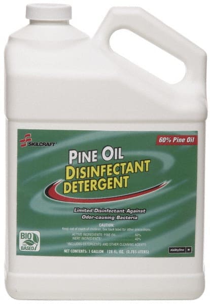 Ability One - All-Purpose Cleaners & Degreasers; Type: Disinfectant ; Container Type: Bottle ; Container Size: 1 Gal. ; Scent: Pine ; Form: Liquid - Exact Industrial Supply