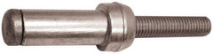 Marson - Button Head Steel Structural Blind Rivet - Steel Mandrel, 0.22" to 0.281" Grip, 0.38" Head Diam, 0.277" to 0.292" Hole Diam, 1/4" Body Diam - First Tool & Supply