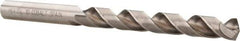 Hertel - 10mm 135° Cobalt Jobber Drill - Bright Finish, Spiral Flute, 5.2362" OAL, Split Point - First Tool & Supply