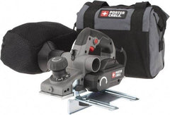 Porter-Cable - 120 Volt, 6 Amp, 16,500 RPM, Handheld Planer Kit - 5/64 Inch Depth of Cut, 3-1/4 Inch Wide, 0.47 Inch Depth Capacity - First Tool & Supply