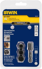 Irwin - 4 Piece Bolt Extractor Set - Clam Shell - First Tool & Supply