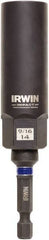 Irwin - 3/8" Drive Reverse Spiral Flute Hex Bolt Remover - 1/4" Hex, 2-1/2" OAL - First Tool & Supply