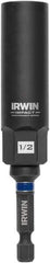 Irwin - 3/8" Drive Reverse Spiral Flute Hex Bolt Remover - 1/4" Hex, 2-1/2" OAL - First Tool & Supply