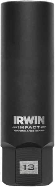 Irwin - 3/8" Drive Reverse Spiral Flute Hex Bolt Remover - 1/4" Hex, 2-1/2" OAL - First Tool & Supply