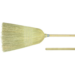 15″ Corn Fiber Upright Broom - First Tool & Supply