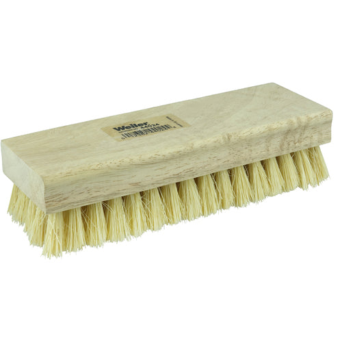 8″ × 2 3/4″ - White Tampico Block Type Industrial Hand Brush - First Tool & Supply