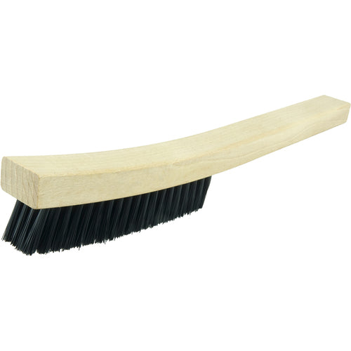 Plater's Brush, Nylon Fill, 4 × 19 Rows - First Tool & Supply