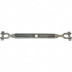 CM - 15,200 Lb Load Limit, 1-1/4" Thread Diam, 18" Take Up, Forged Steel Turnbuckle Body Turnbuckle - First Tool & Supply