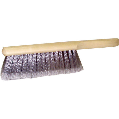 8″ Counter Duster, Flagged Silver Polystyrene Fill, Fine Brushing - First Tool & Supply