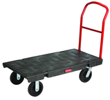 HD Platform Truck. Med 24 x 48" - Push Handle - First Tool & Supply