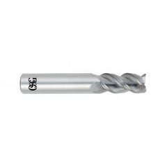 5/8 Dia. x 3-1/2 Overall Length 3-Flute Square End Solid Carbide SE End Mill-Round Shank-Center Cutting-Uncoated - First Tool & Supply