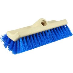 10″ Bi-Level Scrub Brush, Stiff Crimped Polypropylene Fill - First Tool & Supply