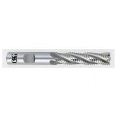 1/4 x 3/8 x 1-1/4 x 3-1/16 3 Fl HSS-CO Roughing Non-Center Cutting End Mill -  Bright - First Tool & Supply