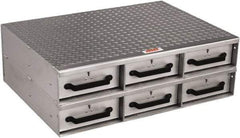 Jobox - 36" Wide x 12" High x 26" Deep Utility Chest - Fits Van Floor or Truck Bed - First Tool & Supply